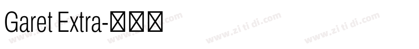 Garet Extra字体转换